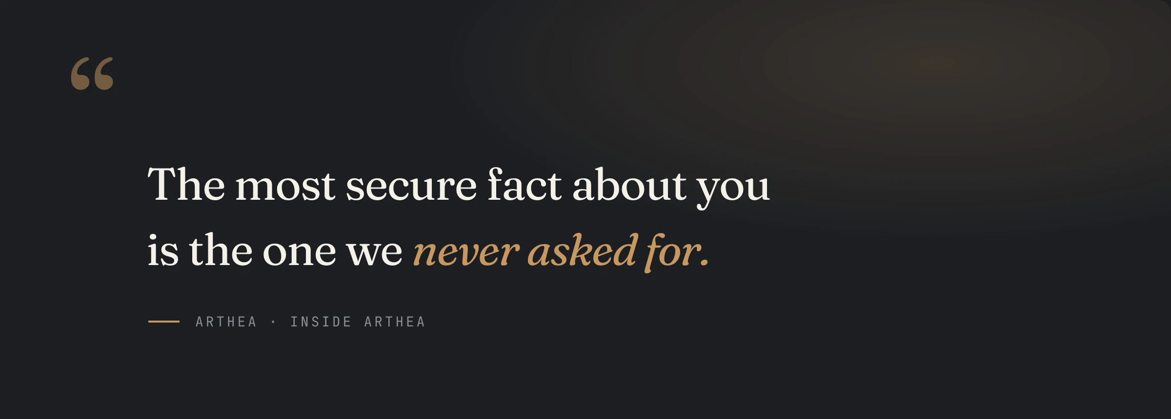 Protecting your data